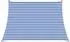 vidaXL Sonnensegel Blau und Weiß 4 / 5 x 3 m HDPE