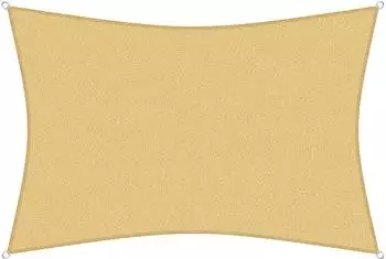 Sunprotect Professional Sonnensegel 5 x 3,5 m Rechteck beige