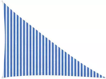 vidaXL 160 g/m&sup2; HDPE awning 3x4x5 m white/blue (42032908)