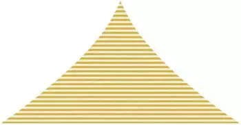 vidaXL Sonnensegel 7 x 5 x 5 m HDPE (42032861)