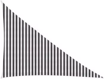 vidaXL 160 g/m&sup2; HDPE awning 3x4x5 m white/anthracite