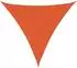 vidaXL Sonnensegel dreieckig 5x5x5m 160g/m² orange HDPE