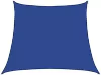 vidaXL Sonnensegel 160 g/m&sup2; Trapezform Blau 3/4x3 m HDPE