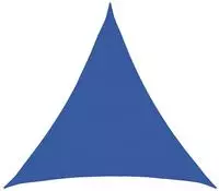 vidaXL Sonnensegel Blau 2 x 2 x 2 m HDPE