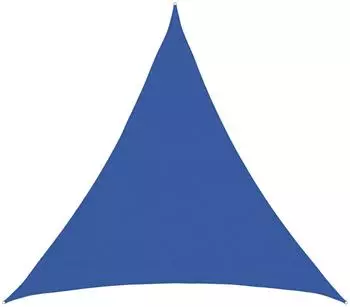 vidaXL Sonnensegel Blau 2 x 2 x 2 m HDPE