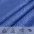 vidaXL Sonnensegel Blau 2 x 2 x 2 m HDPE