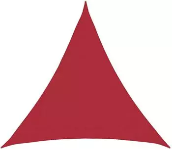 vidaXL Sonnensegel Rot 2 x 2 x 2 m HDPE