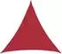 vidaXL Sonnensegel Rot 2 x 2 x 2 m HDPE