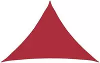 vidaXL Sonnensegel Rot 7 x 5 x 5 m HDPE