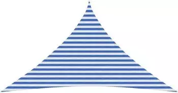 vidaXL Sonnensegel dreieckig 3,5x3,5x4,9m HDPE
