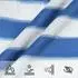 vidaXL Sonnensegel dreieckig 3,5x3,5x4,9m HDPE