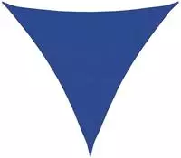 vidaXL Sonnensegel 160 g/m&sup2; Dreieckig Blau 5x5x5 m HDPE