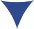vidaXL Sonnensegel 160 g/m² Dreieckig Blau 5x5x5 m HDPE