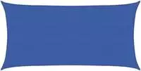 vidaXL Sonnensegel Rechteckig 2 x 6 m HDPE Blau