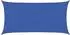 vidaXL Sonnensegel Blau 2 x 6 m HDPE