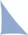 vidaXL Sonnensegel dreieckig 4x5x6,8m HDPE blau/weiß