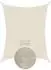 anndora Sonnensegel rechteckig 3x4m HDPE beige