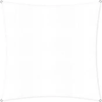 Lumaland Sonnensegel quadratisch 3x3m HDPE wei&szlig; (LL-20208-017)