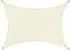 Gerster SolVision HS9 Sonnensegel rechteckig, HDPE, creme, 200x200cm