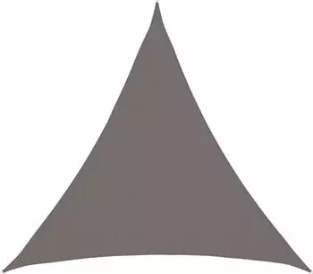 vidaXL Sonnensegel dreieckig 2x2x2m HDPE hellgrau (42032742)