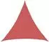 vidaXL Sonnensegel dreieckig 2x2x2m HDPE terrakotta (42032702)