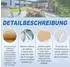 LuxusKollektion Sonnensegel rechteckig 2,5x3m sand 95% UV-Schutz wasserdicht