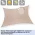 LuxusKollektion Sonnensegel rechteckig 2,5x3m wasserdicht 95% UV-Schutz taupe