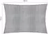 Lumaland Sonnensegel rechteckig 2x3m hellgrau HDPE UV-Schutz (LL-20208-005)