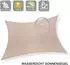 LuxusKollektion Sonnensegel rechteckig 2x3m, wasserdicht, 95% UV-Schutz, taupe