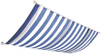 Windhager Sonnenschutz-Segel 270 x 140 cm blau-weiß
