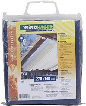 Windhager Sonnenschutz-Segel 270 x 140 cm dunkelblau