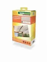 Windhager Seilspannsonnensegel "komplett-Set, Sonnensegel und Montagezubeh&ouml;r"