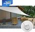 weiß: Sunprotect Dreieck 3,6 x 3,6 x 3,6 m