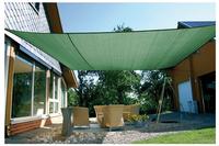 sunprotect 83245 Professional Sonnensegel, 6 x 4 m, Rechteck, wind- &