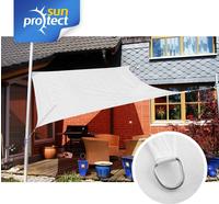 sunprotect 83232 Professional Sonnensegel 3 x 3 m Quadrat wind- &...