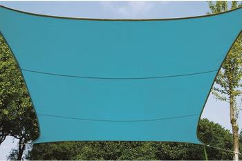 Perel Viereck 3,6 x 3,6 m himmelblau