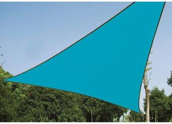 Perel Dreieck 5 x 5 x 5 m himmelblau