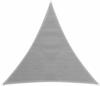 Windhager Sonnensegel »Capri Dreieck«, 5x5x5m, grau