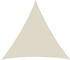 Amanka Dreieck HDPE 7 x 7 x 7 m beige