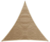 Windhager Sonnensegel "Capri Dreieck" 4x4x4m, schilf