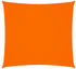 Orange (135692): vidaXL Segel Oxford-Gewebe Quadratisch 6x6 m