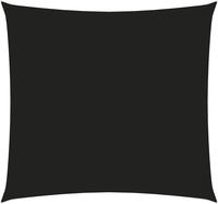 vidaXL Sonnensegel Oxford-Gewebe Quadratisch 6x6 m Schwarz