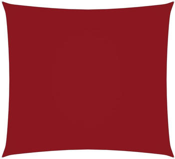 vidaXL Segel Oxford-Gewebe Quadratisch 6x6 m rot (135637)