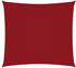 rot (135637): vidaXL Segel Oxford-Gewebe Quadratisch 6x6 m