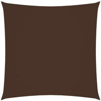 vidaXL Sonnensegel Oxford-Gewebe Quadratisch 6x6 m Braun