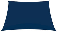 vidaXL Sonnensegel Oxford-Gewebe Quadratisch 3,6x3,6 m Blau