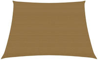 vidaXL Sonnensegel 160 g/m&sup2; Taupe 3/4x2 m HDPE