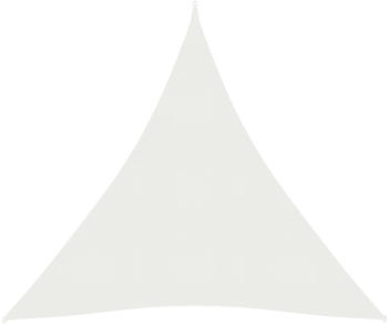 vidaXL Shade Sail 3x4x4m Triangle White