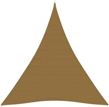 vidaXL Shade Sail 3x4x4m Triangle Taupe