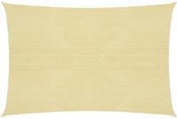 vidaXL Sonnensegel 160 g/m&sup2; Beige 6x8 m HDPE